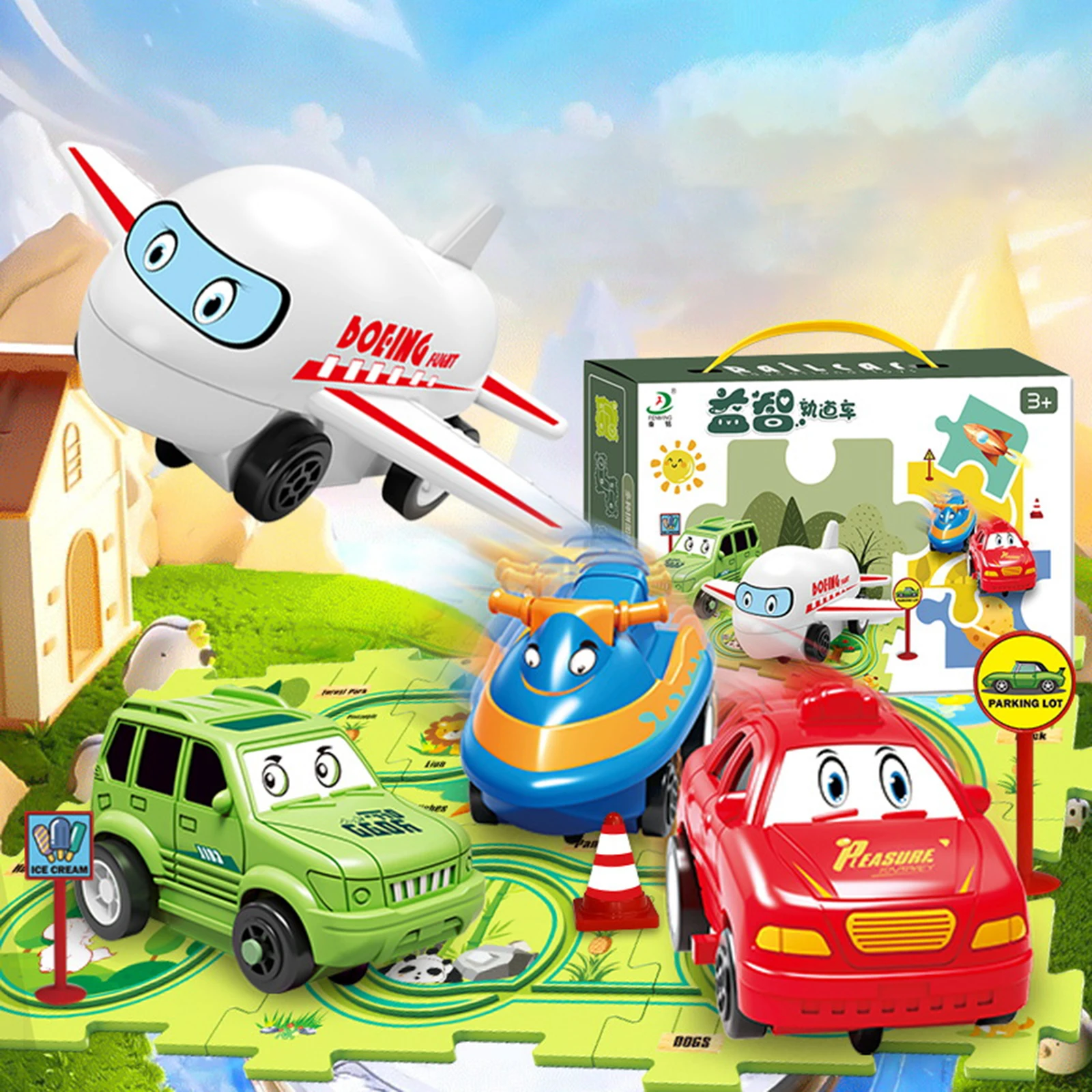 Board Game Race Track - Juego de pista de carreras de