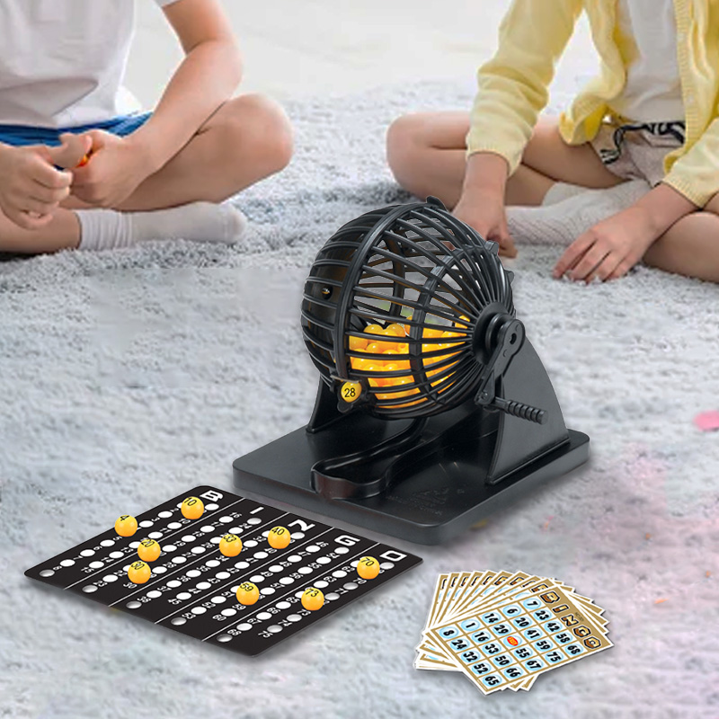Board Game Master - Máquina de lotería de Bingo, estacas