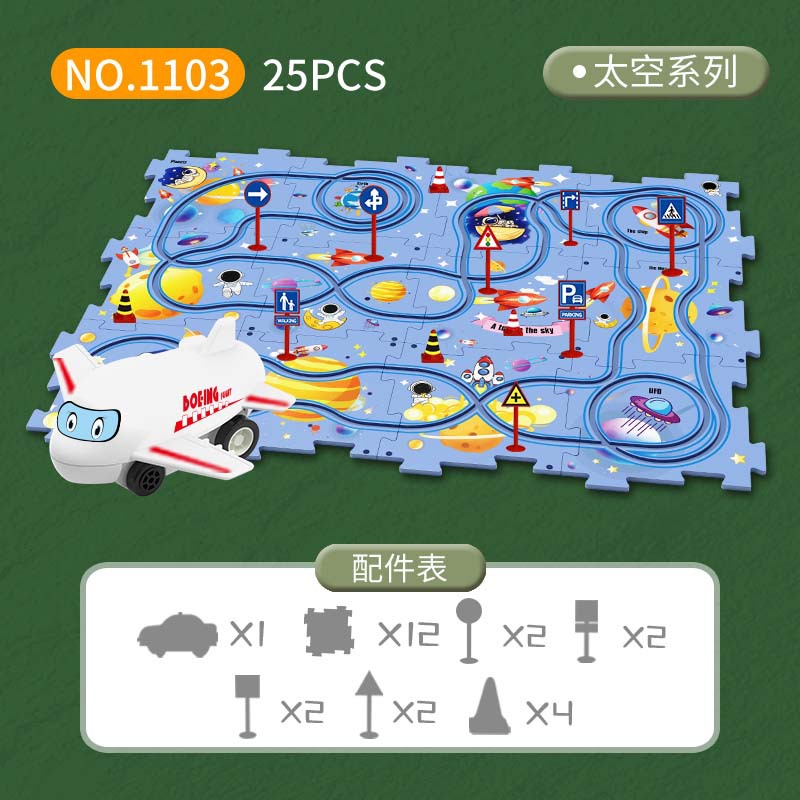 Board Game Race Track - Pista de carreras de trenes eléctricos