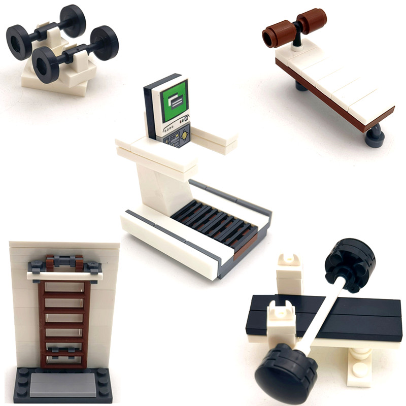Lego Set City - Muebles MOC, bloques de construcción, piezas