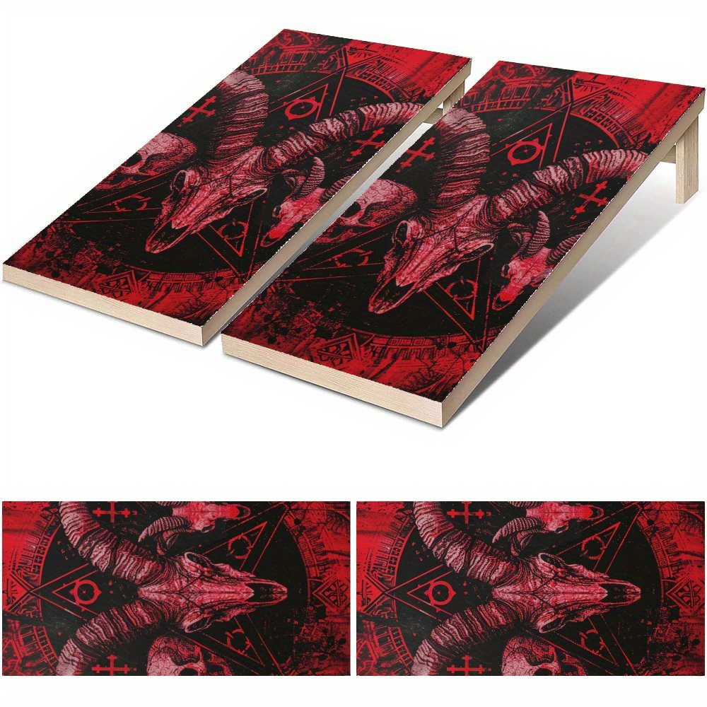 Board Game Film - Dark Rune Ram Skull - Envolturas