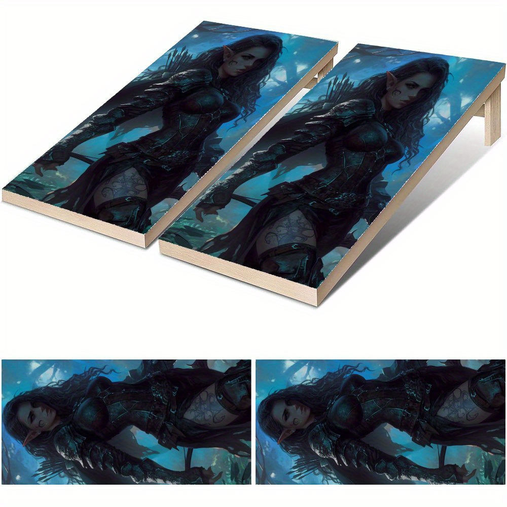 Board Game Film - Night Elven Envolturas de vinilo impermeables