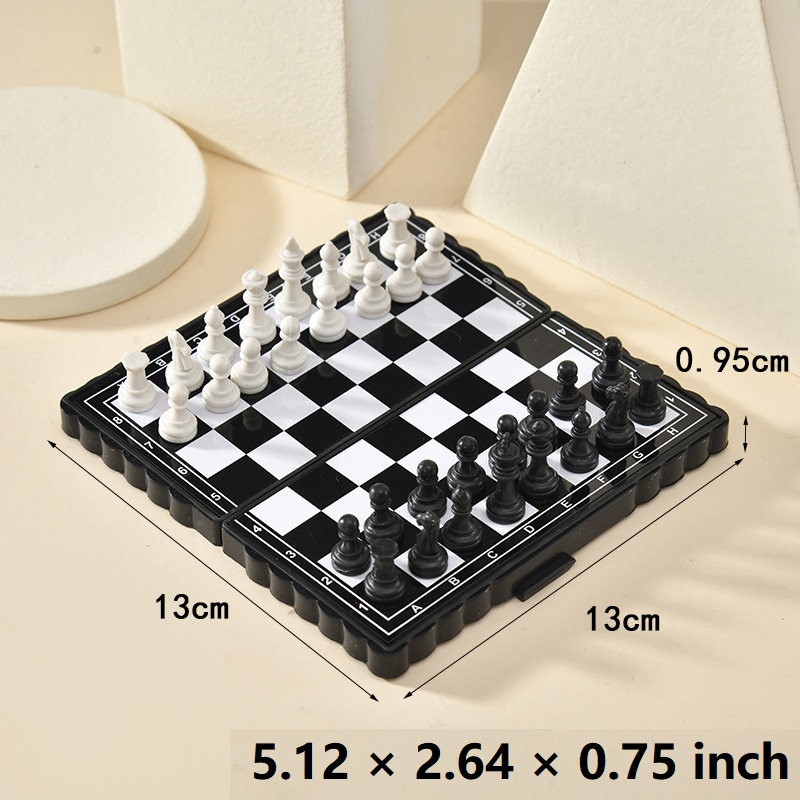 Mini juego de ajedrez magnétic - Magnetic Travel Chess reseña y precio