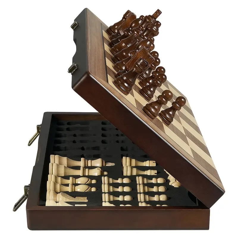 Juego de ajedrez magnético de  - Magnetic Travel Chess reseña y precio