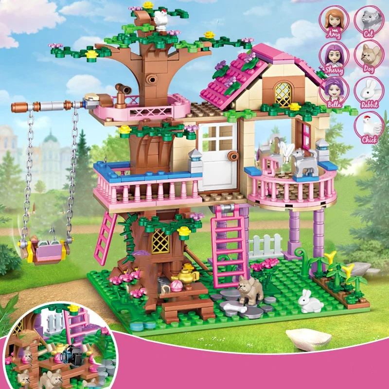 Friends City Tree House, Villa - Lego Set City reseña y precio