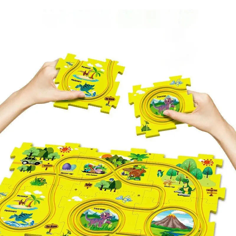 Rompecabezas educativo para ni - Board Game Race Track reseña y precio