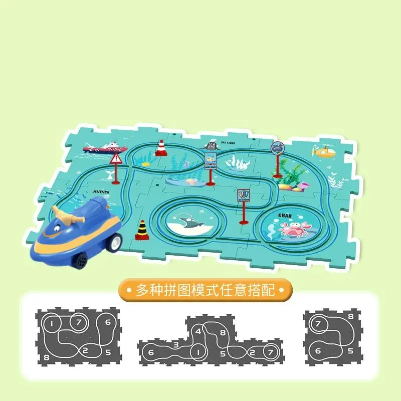 Rompecabezas educativo para ni - Board Game Race Track reseña y precio