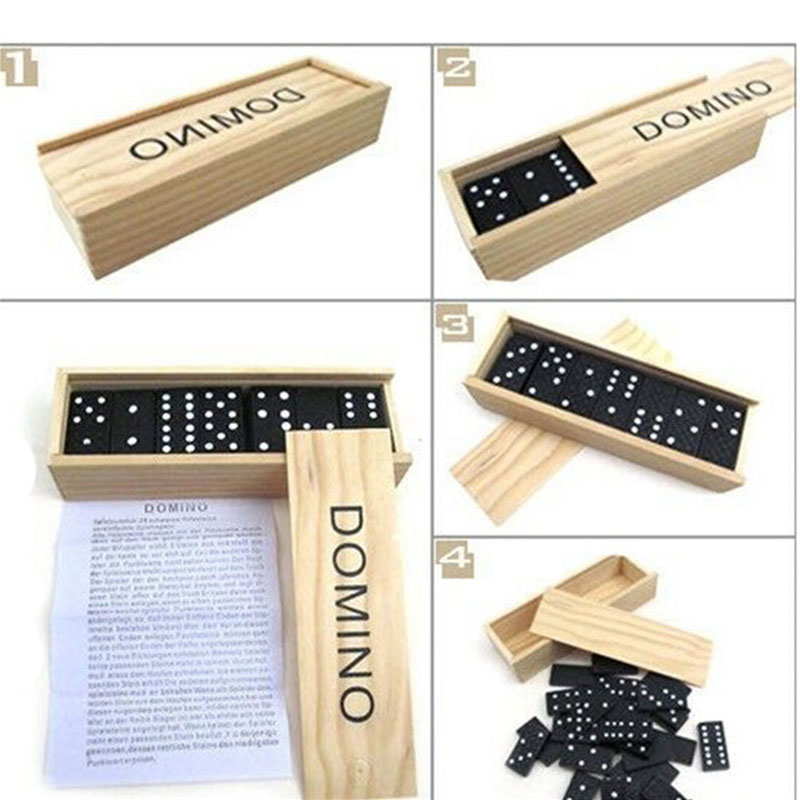 Juego de Dominó de Madera de 2 - Board Game Master reseña y precio