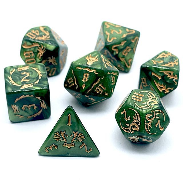 Juego de dados DND de acrílico - Board Game Master reseña y precio