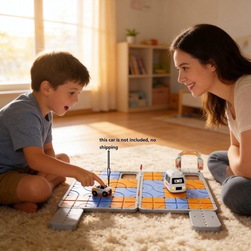 Juego de mesa laberinto de est - Board Game Race Track reseña y precio