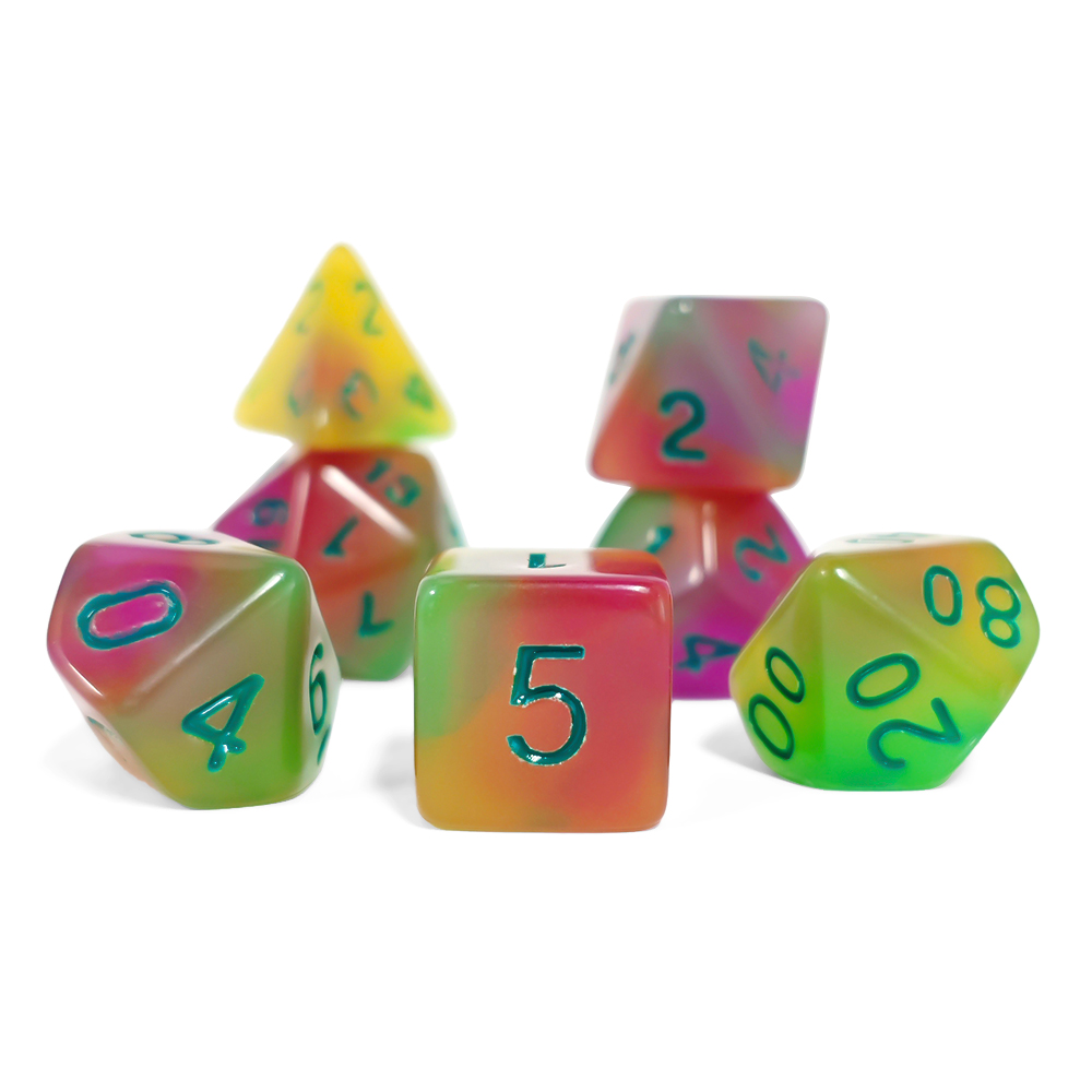 7 unids/set de juego de dados  - Board Game Master reseña y precio