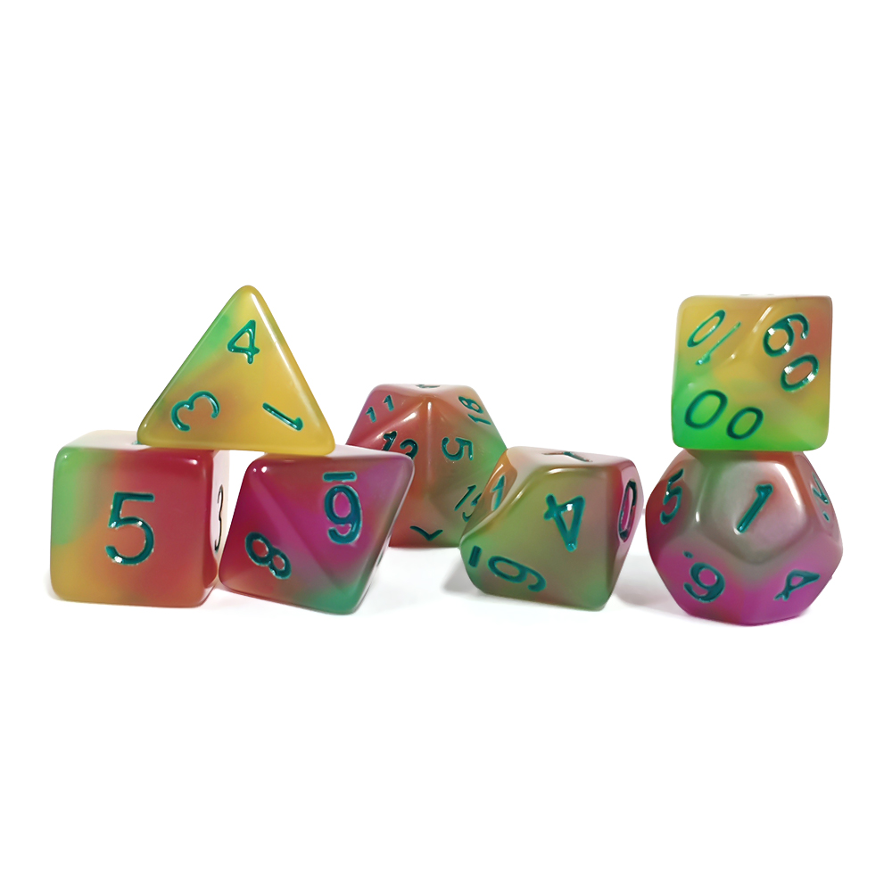 7 unids/set de juego de dados  - Board Game Master reseña y precio