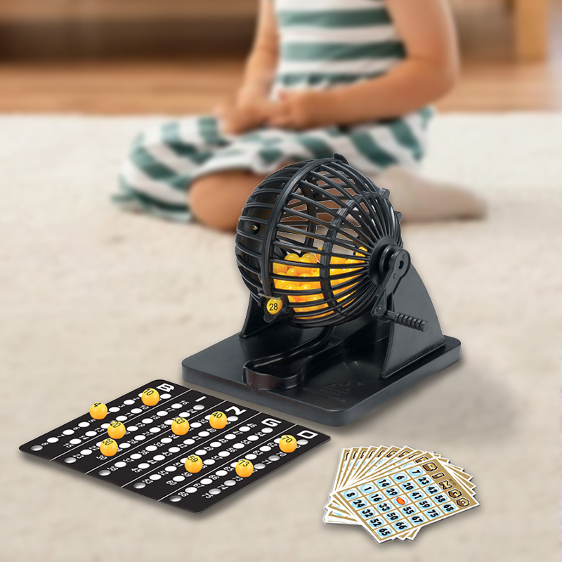 Máquina de lotería de Bingo, e - Board Game Master reseña y precio
