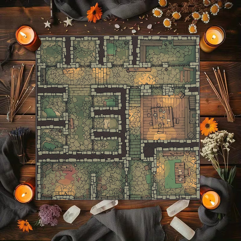 1 mantel de juego Dungeon Maze - Board Game Hotel reseña y precio