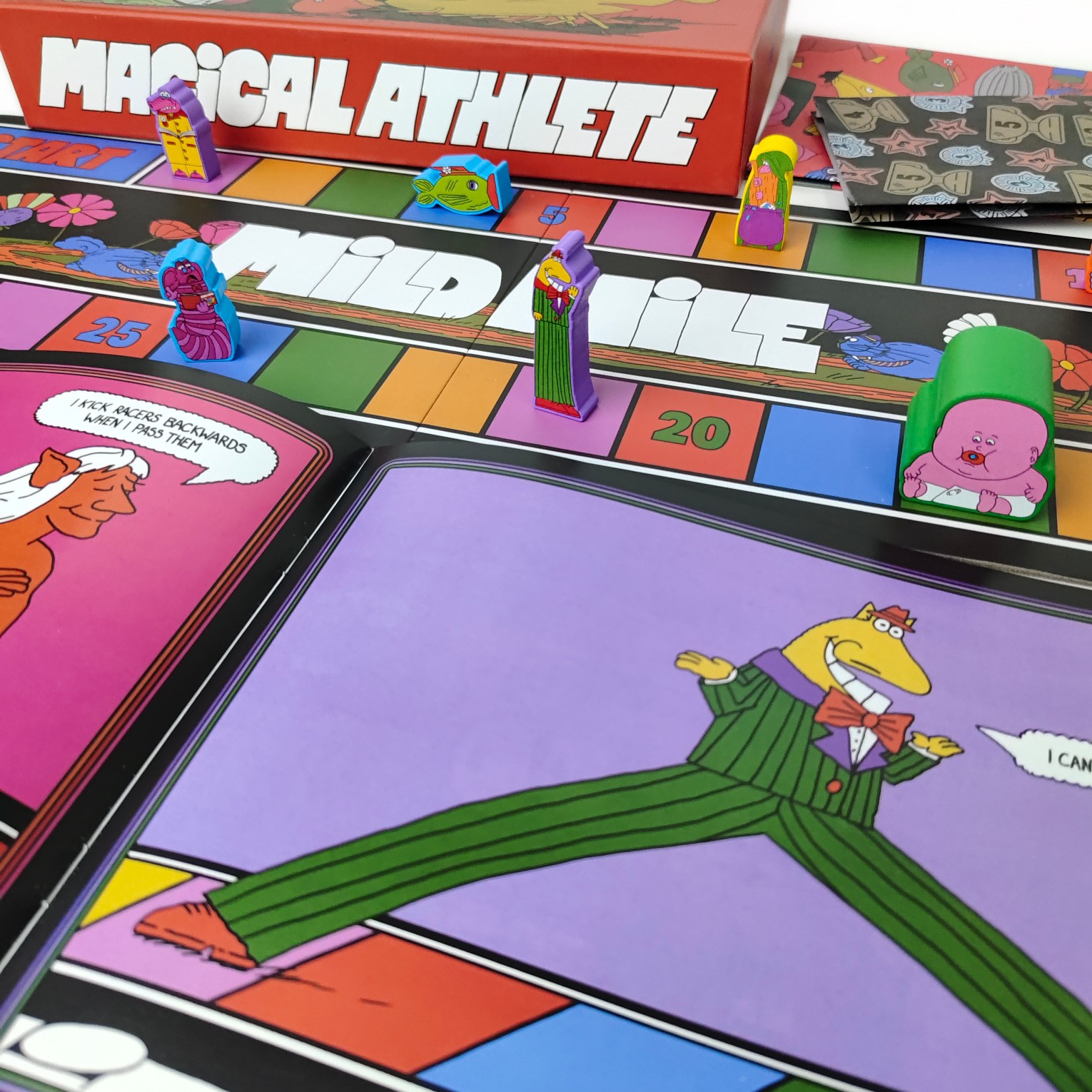 MAGICAL ATHLETE Juego de Carta - Board Game Fun reseña y precio