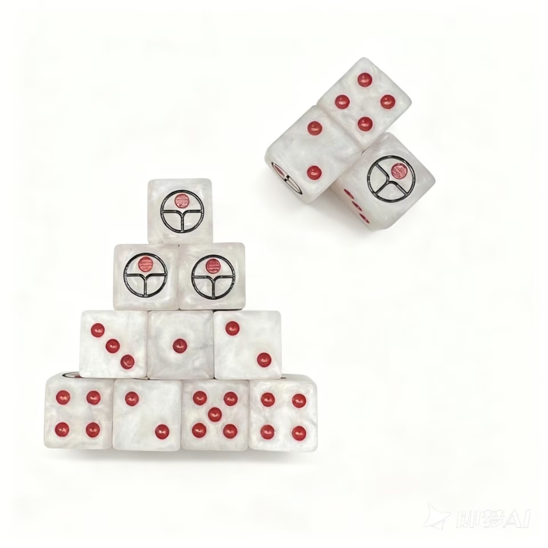 Paquete de 10 Cubos de Dados d - Board Game Empire reseña y precio
