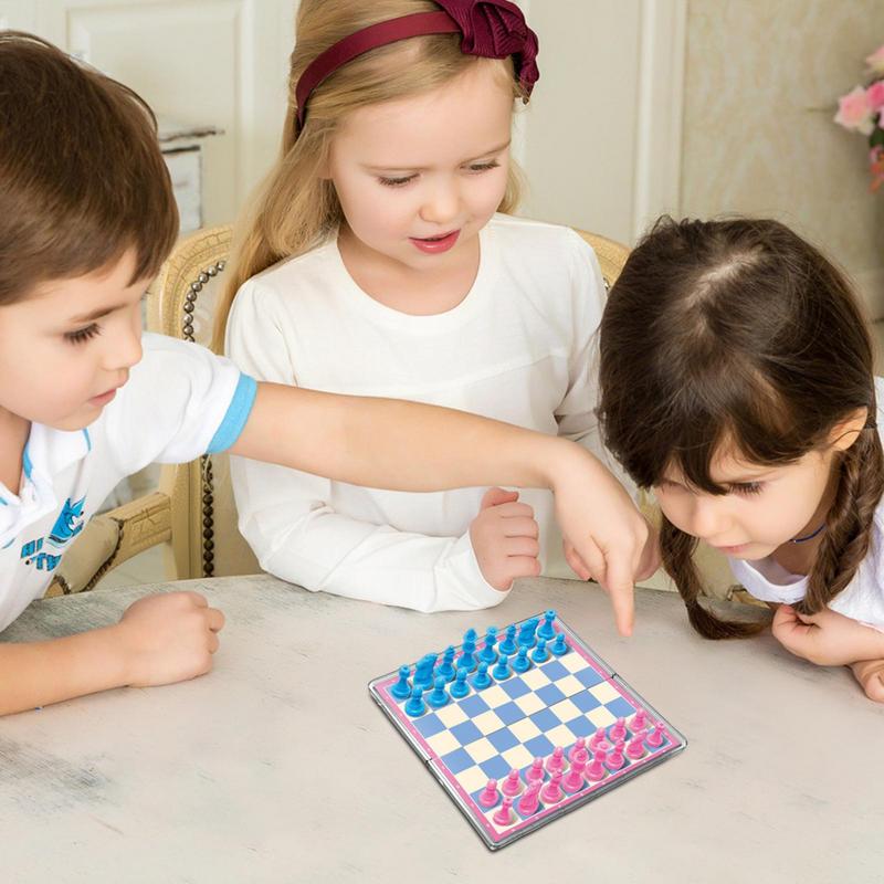 Juego de ajedrez magnético par - Magnetic Travel Chess reseña y precio