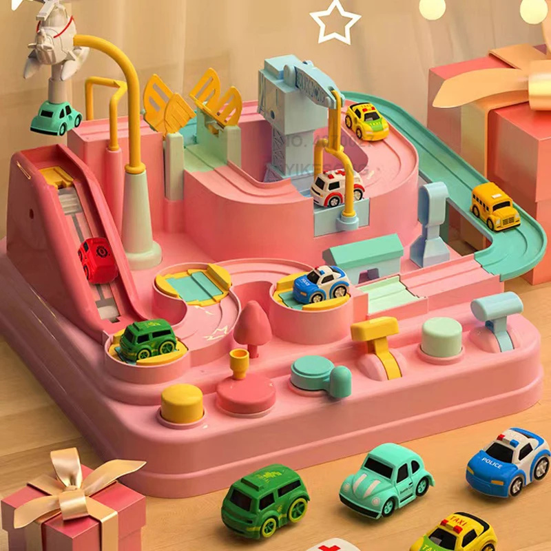 Juego de pistas de coches ferr - Board Game Race Track reseña y precio