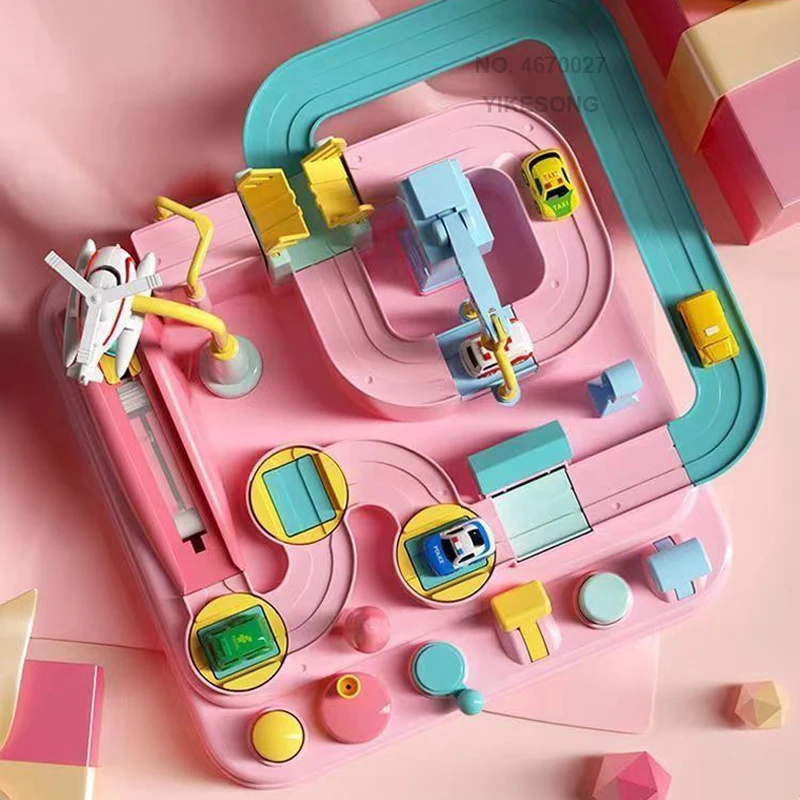 Juego de pistas de coches ferr - Board Game Race Track reseña y precio