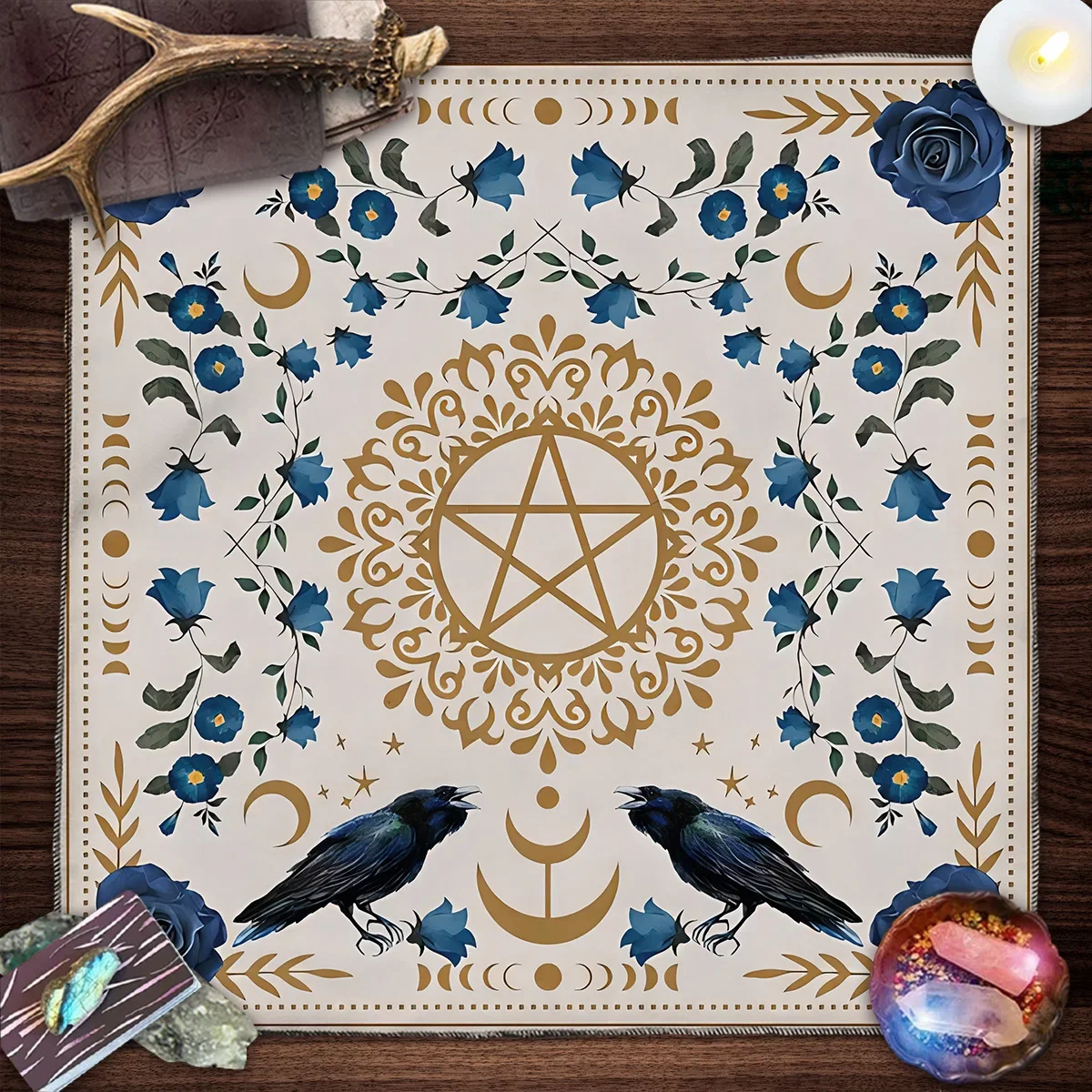 Tela de Altar, sol, luna, flor - Board Game Hotel reseña y precio